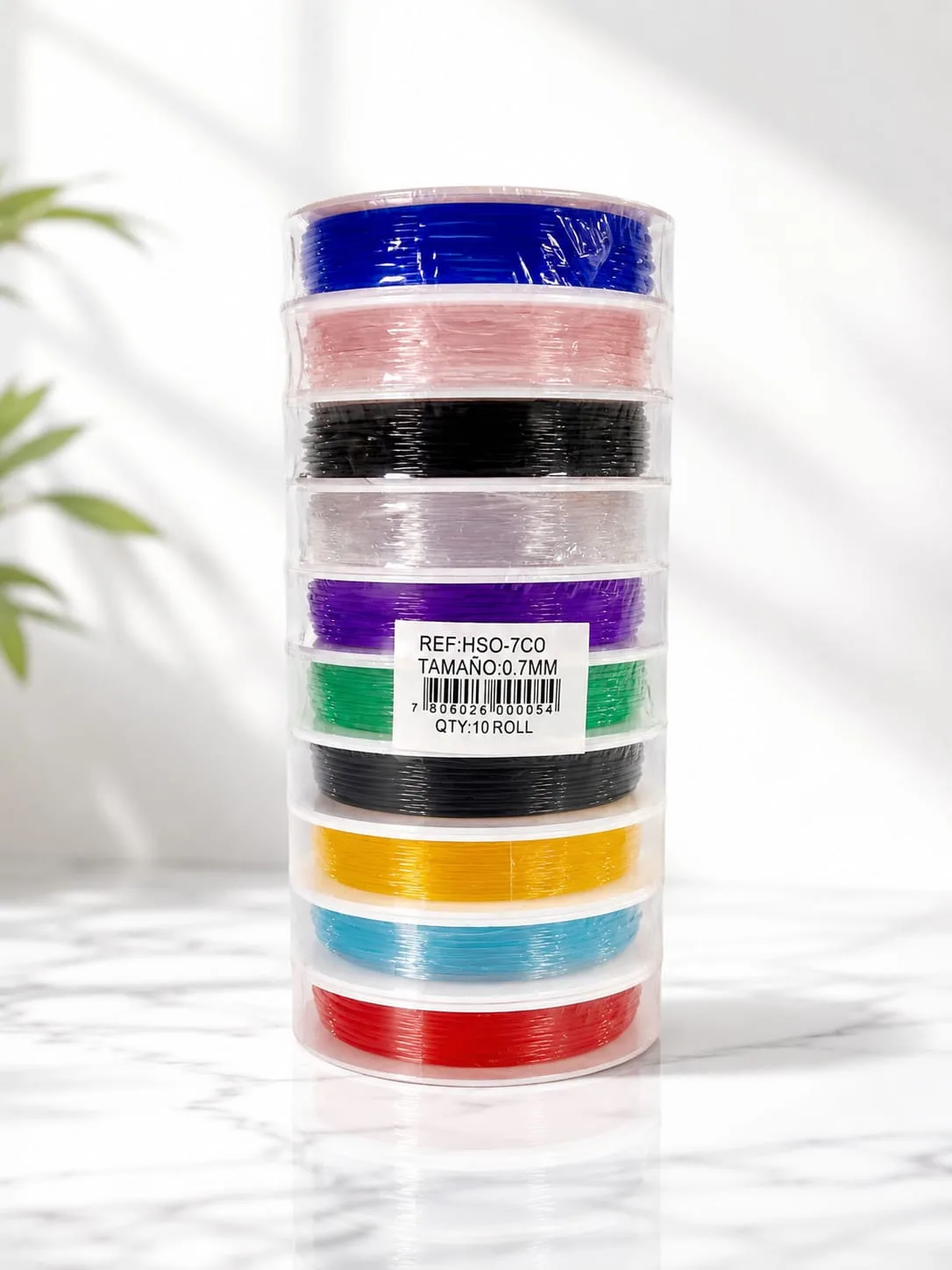 Set de Hilos de Colores 0.7 mm