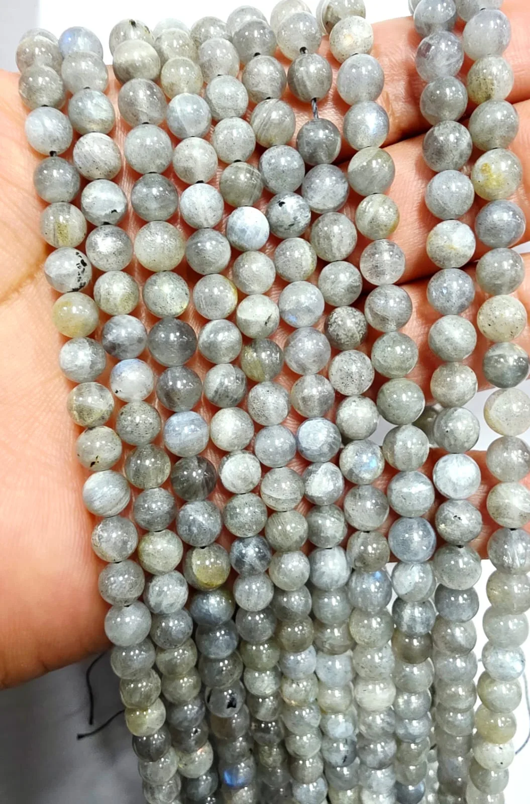 Tira de piedras de Labradorita Clase B N°6