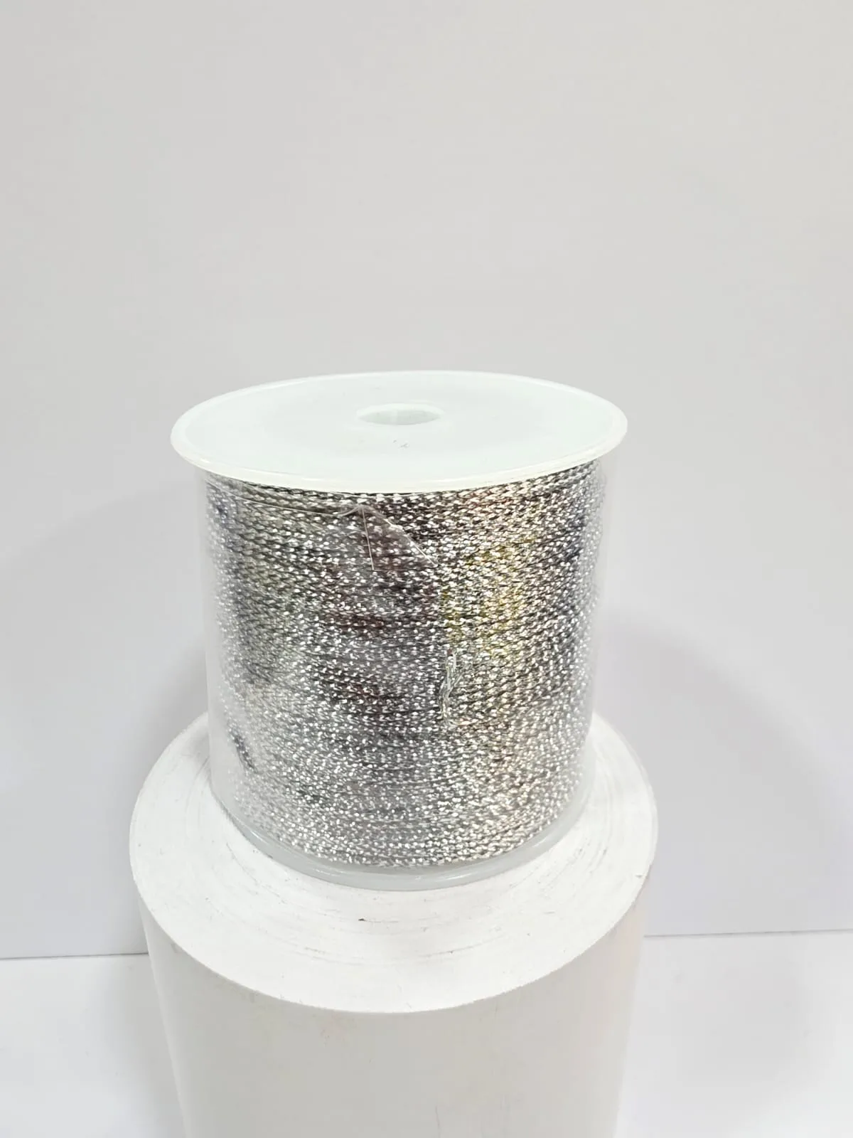 Hilo Lurex Brillante - Plateado