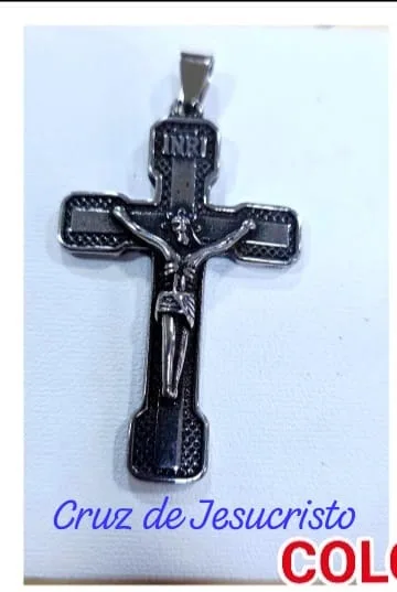 Colgante de Acero - Cruz de Jesucristo