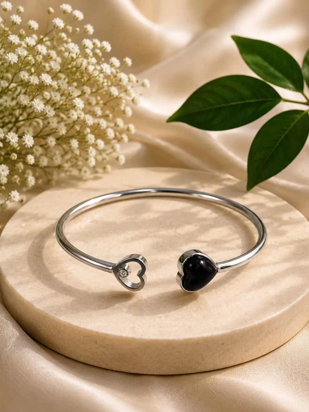 Pulsera de Acero con Cuarzo