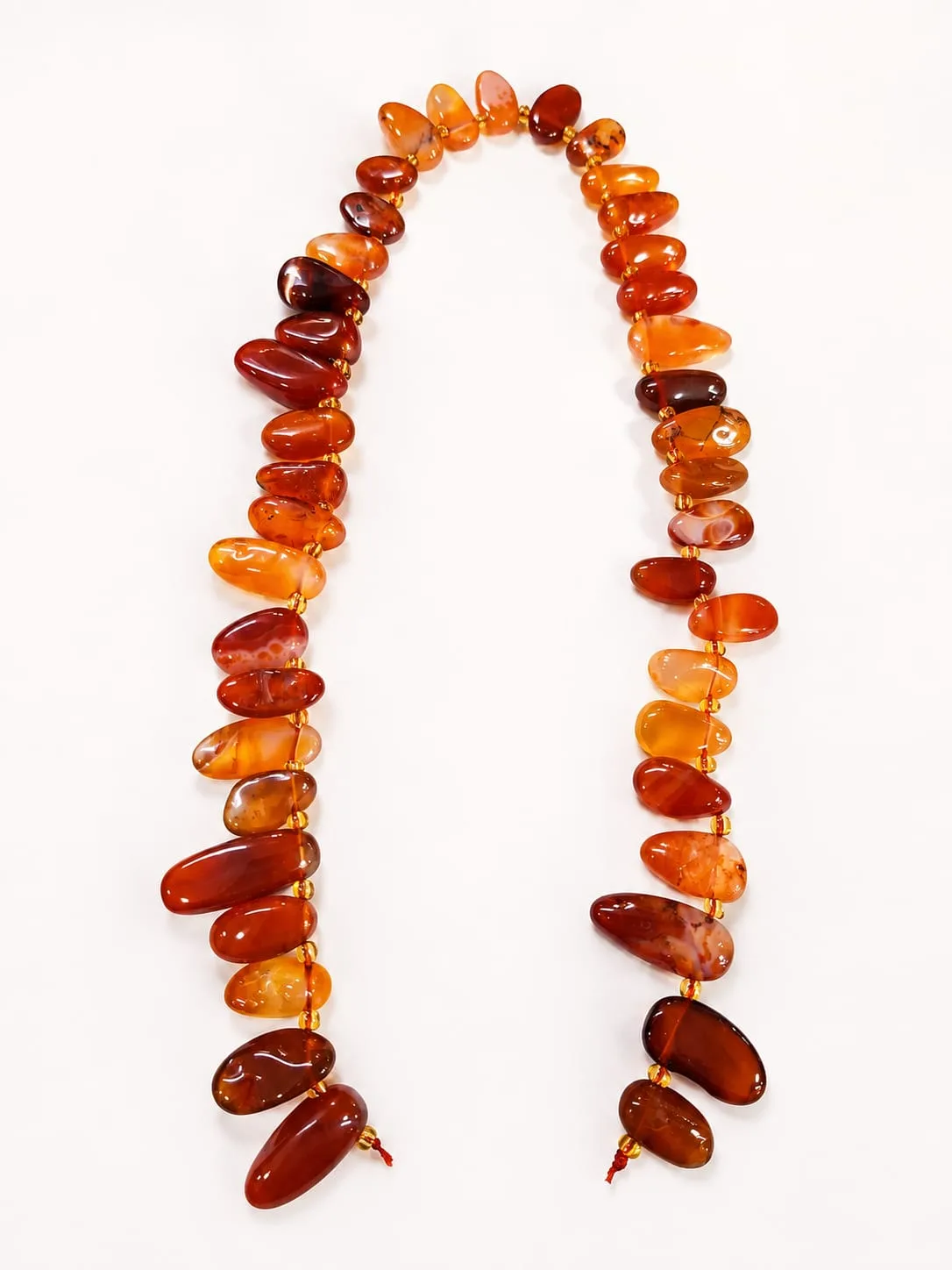 Collar de Cornalina en Trozos Irregulares