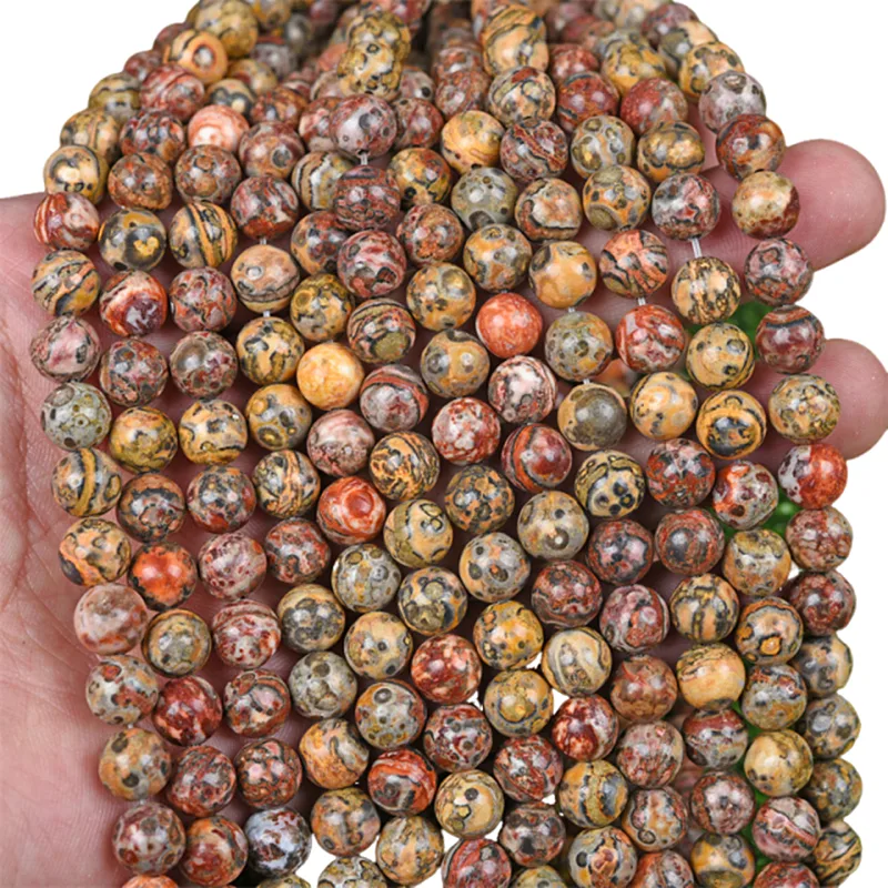 Tira de piedras de Jaspe Leopardo N°8