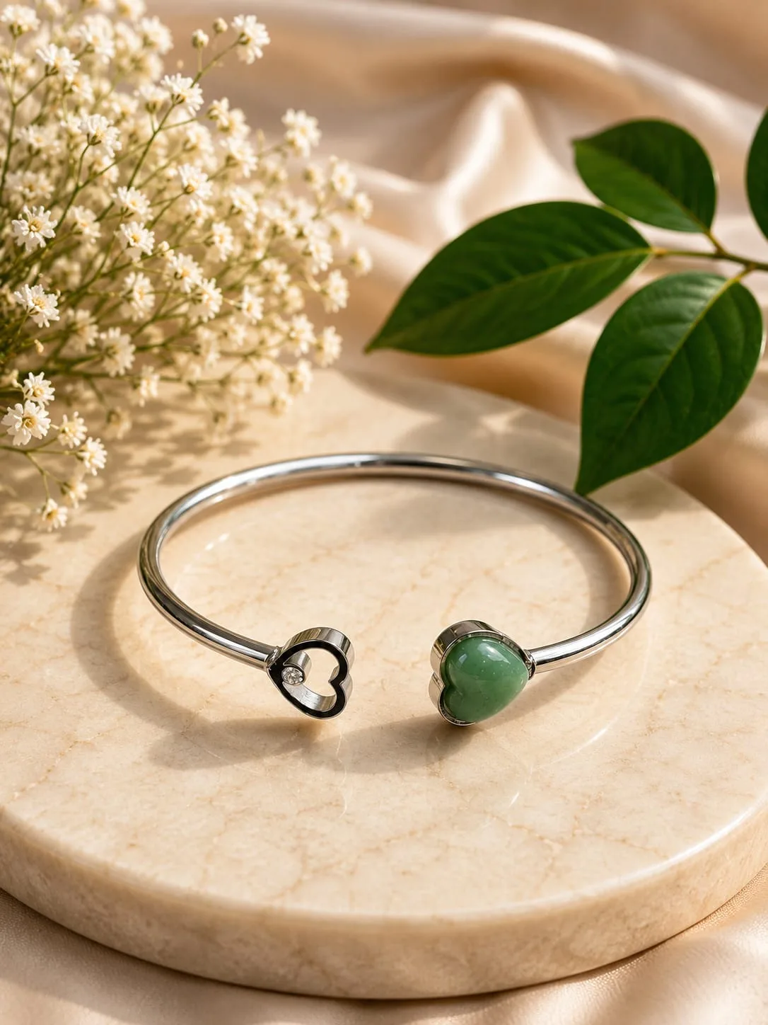 Pulsera de Acero con Cuarzo