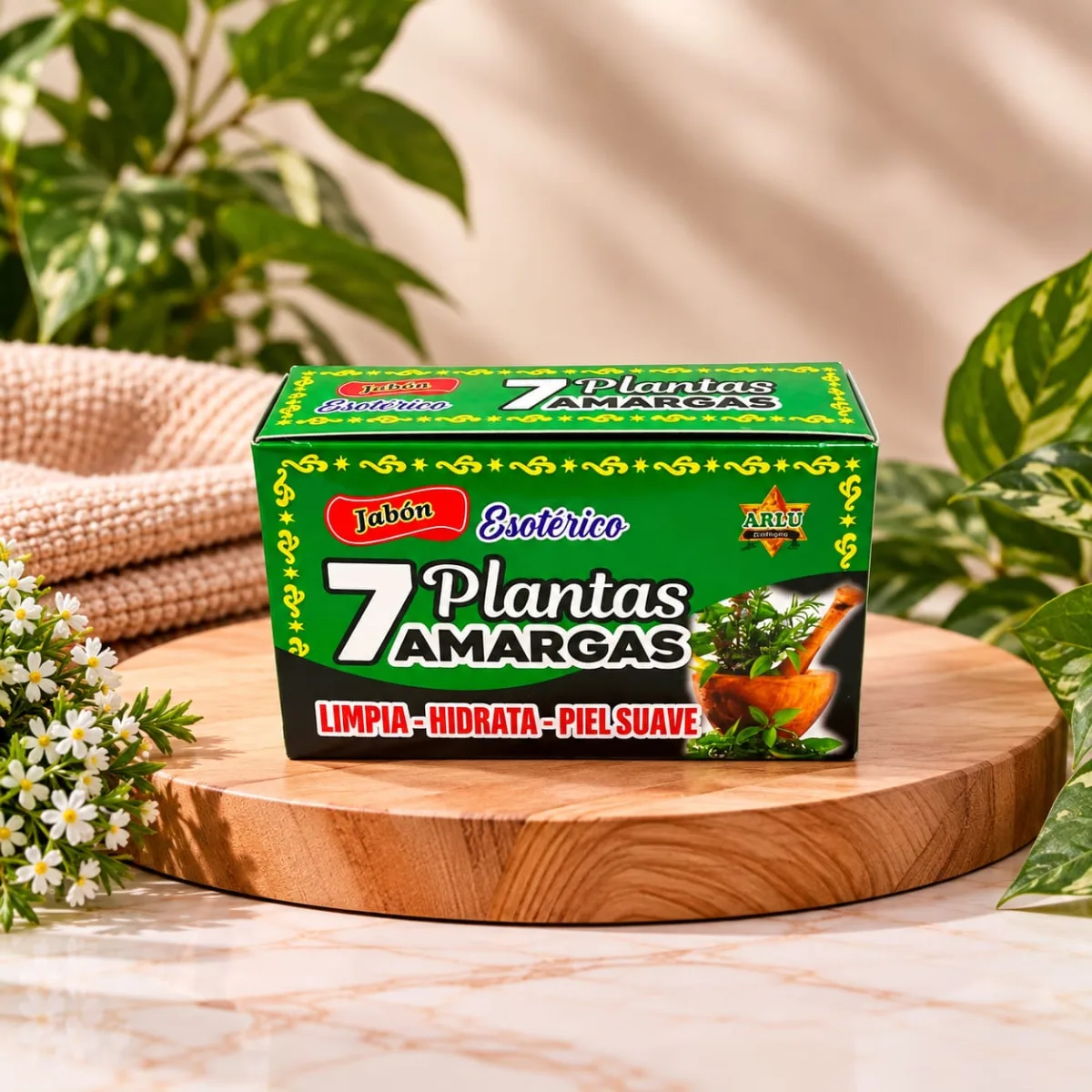 Jabón Esotérico 7 Plantas Amargas