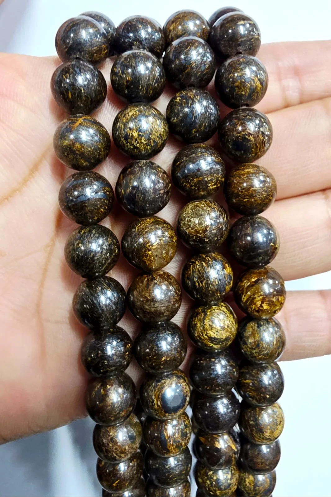 Tira de piedras de Broncita N°10
