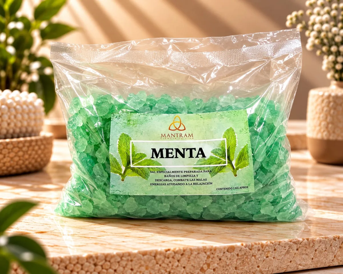 Sal de Baño Menta (Kilo)