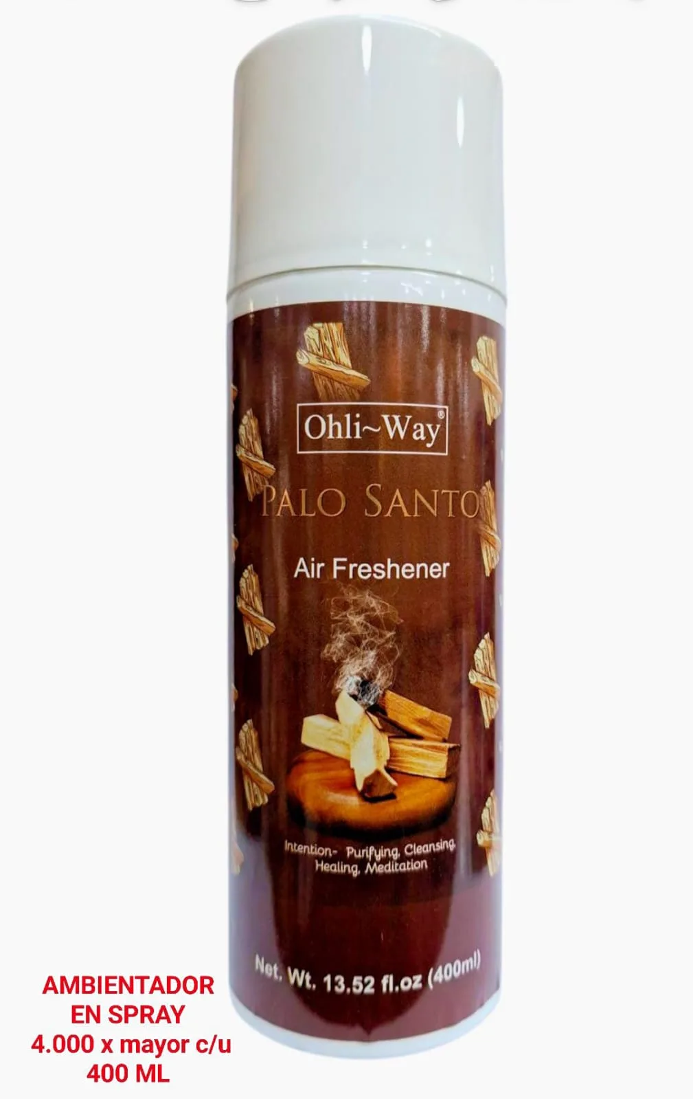 Ambientador en Spray Palo Santo