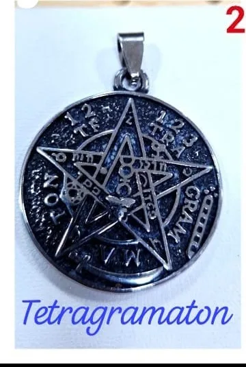 Colgante de Acero - Tetragramaton