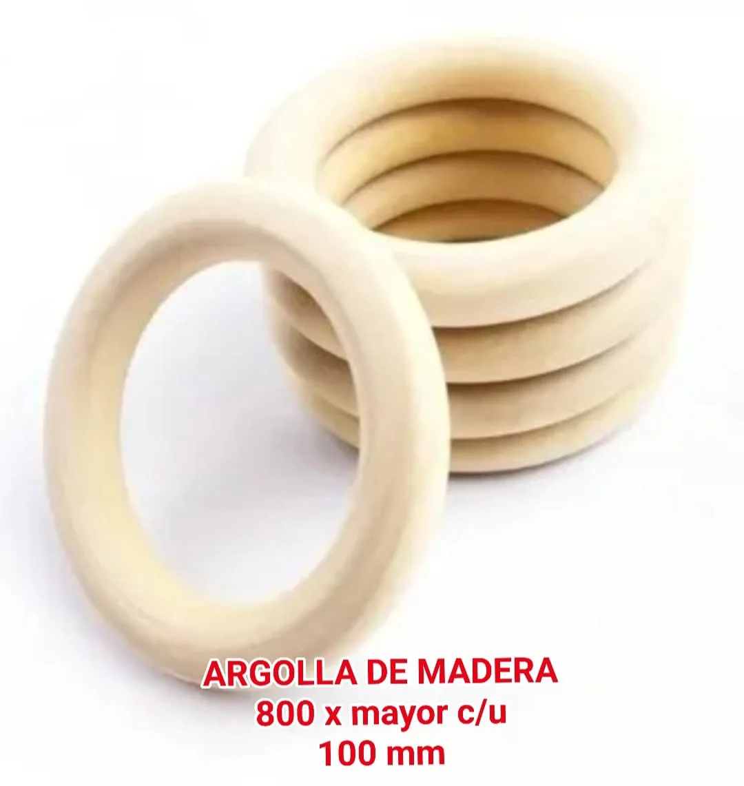 Argolla de Madera 100mm