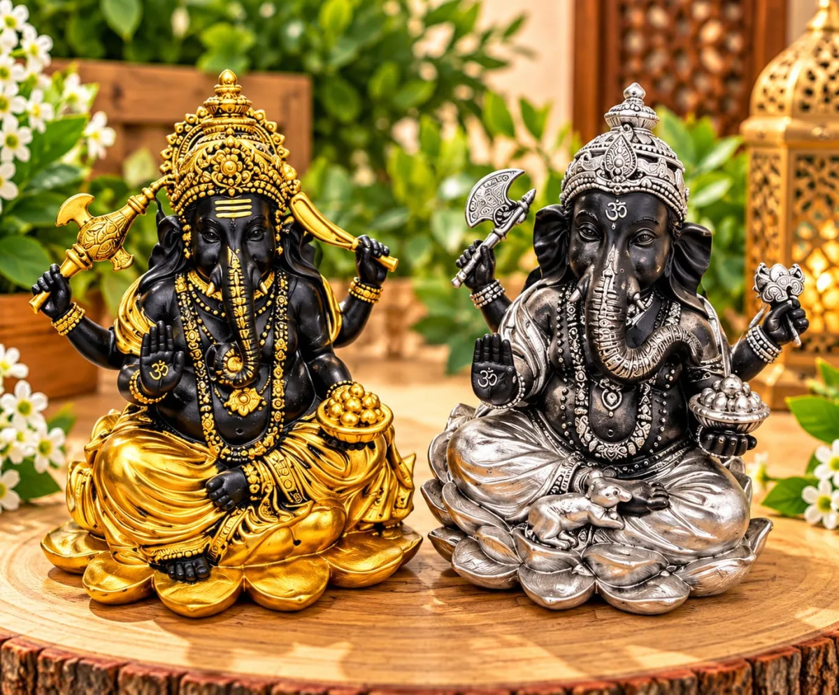 Ganesha Dorado/Plateado