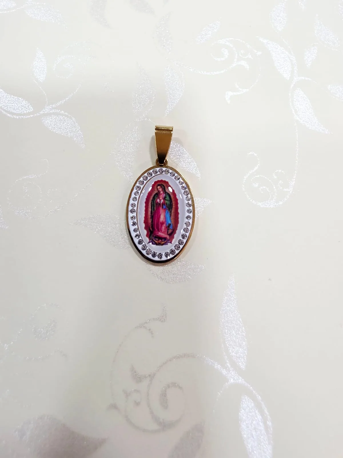 Dije de Acero Virgen de Guadalupe