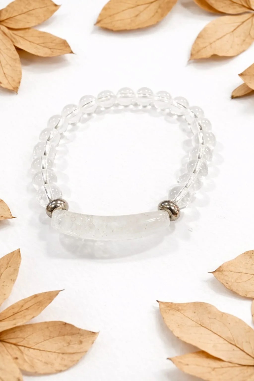 Pulsera de Cuarzo Cristal