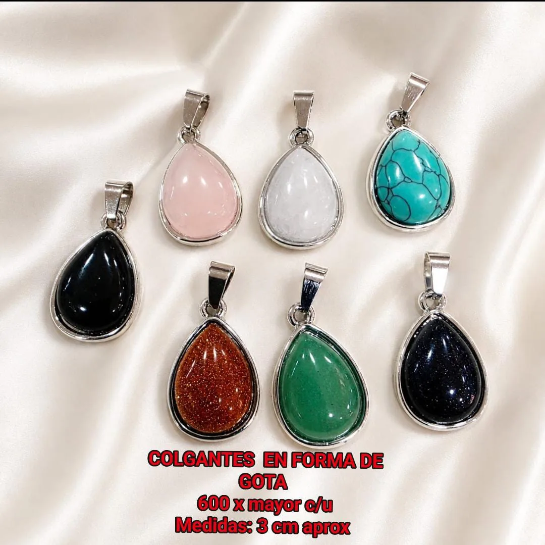 Colgantes en gota