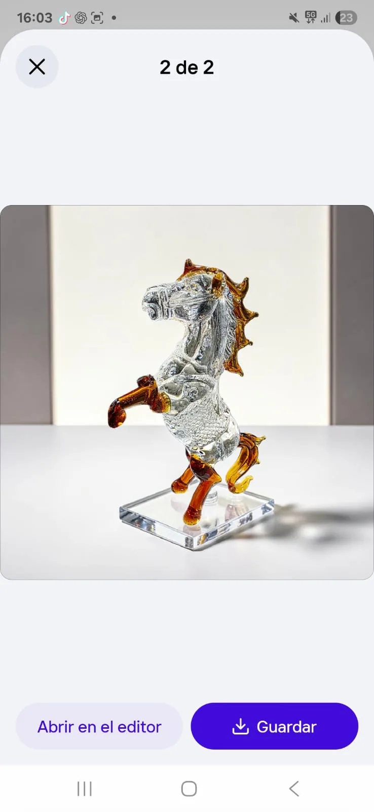 Caballo de Cristal
