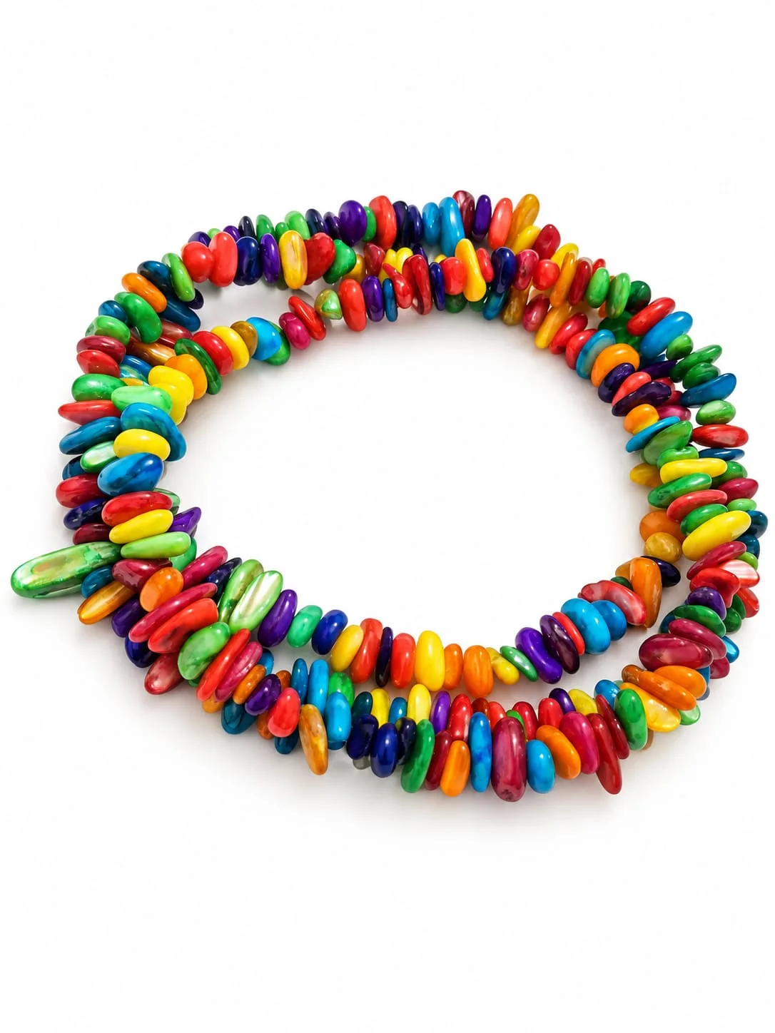 Hebra de Nácar Multicolor 39.5 cm