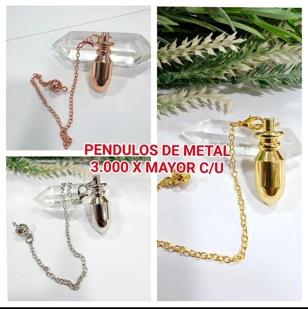 Pendulo de Metal - Bala/Cartucho