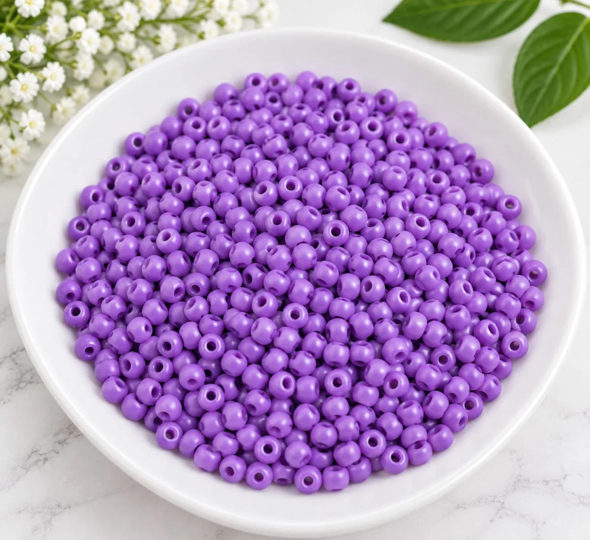 Mostacillón 3mm Morado