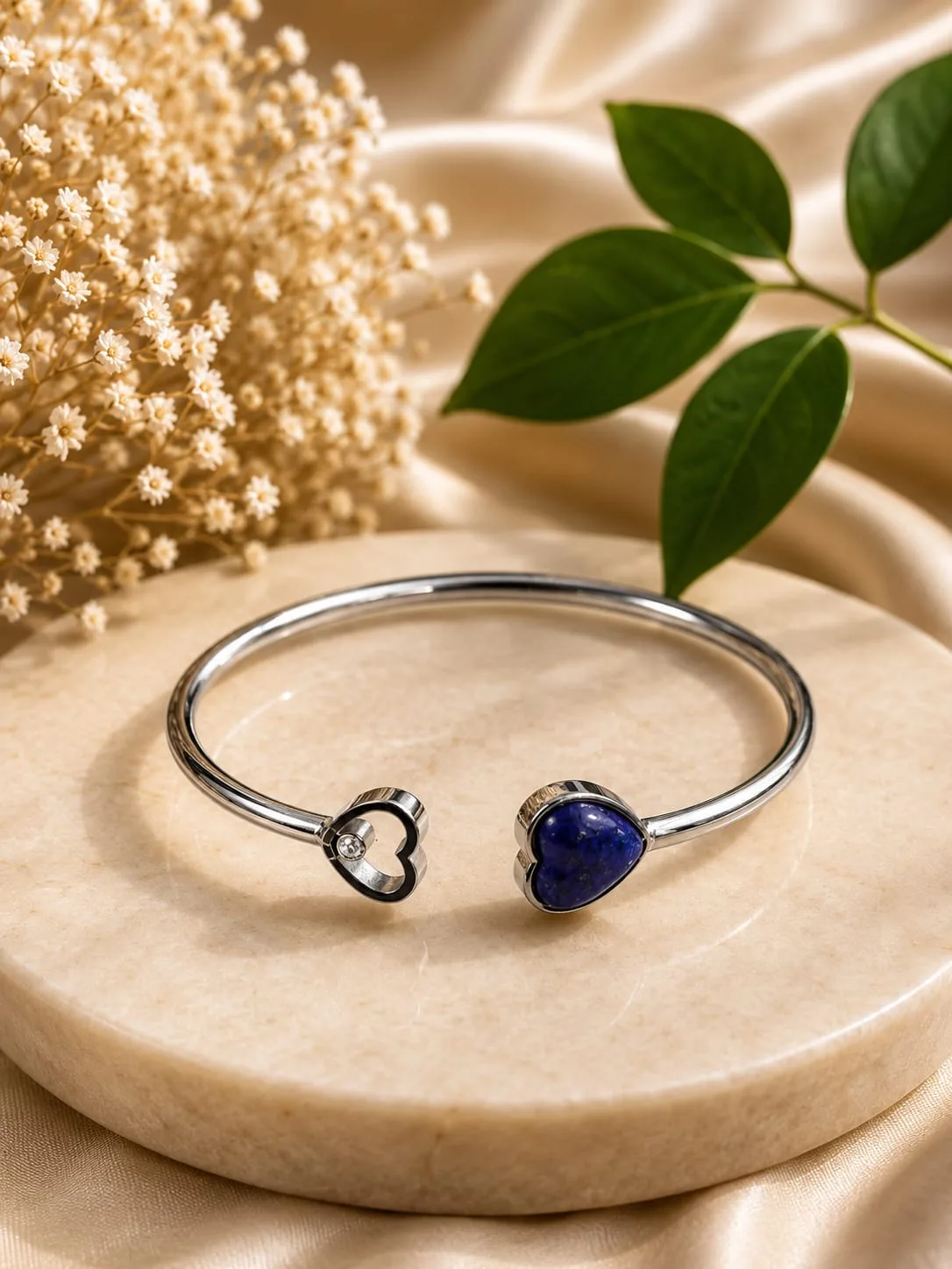 Pulsera de Acero con Cuarzo