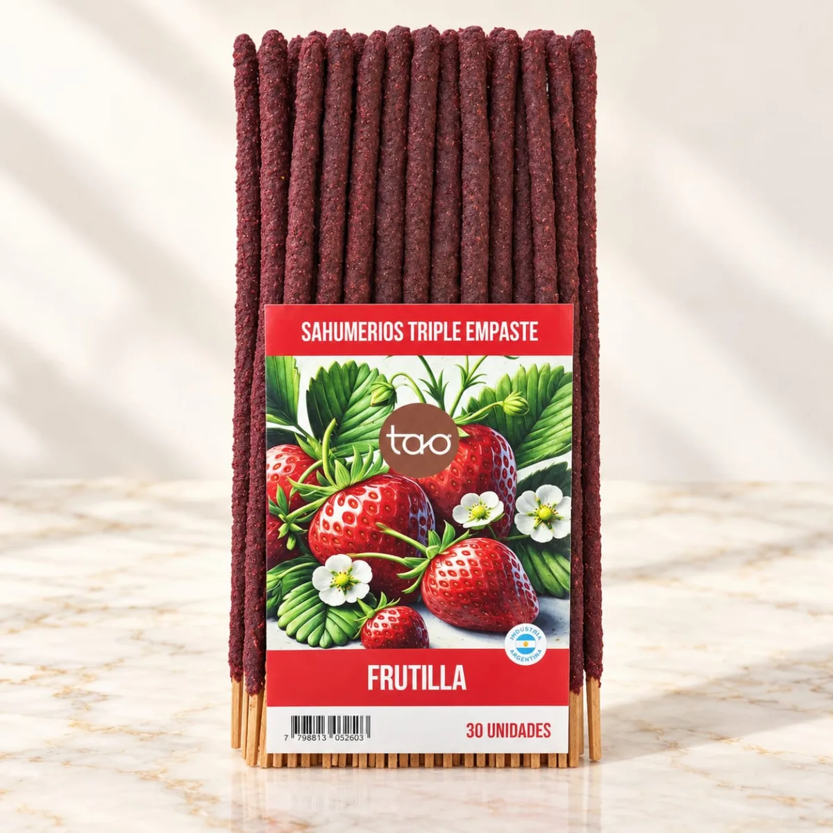 Incienso de Madre Sahumerio Triple Empaste Frutilla