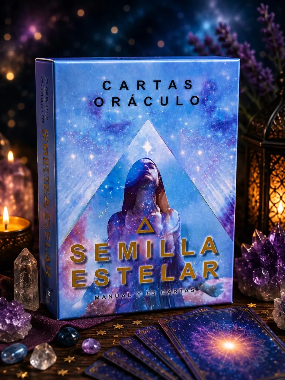 Oráculo Semilla Estelar Manual Y 53 Cartas Starseed Tarot