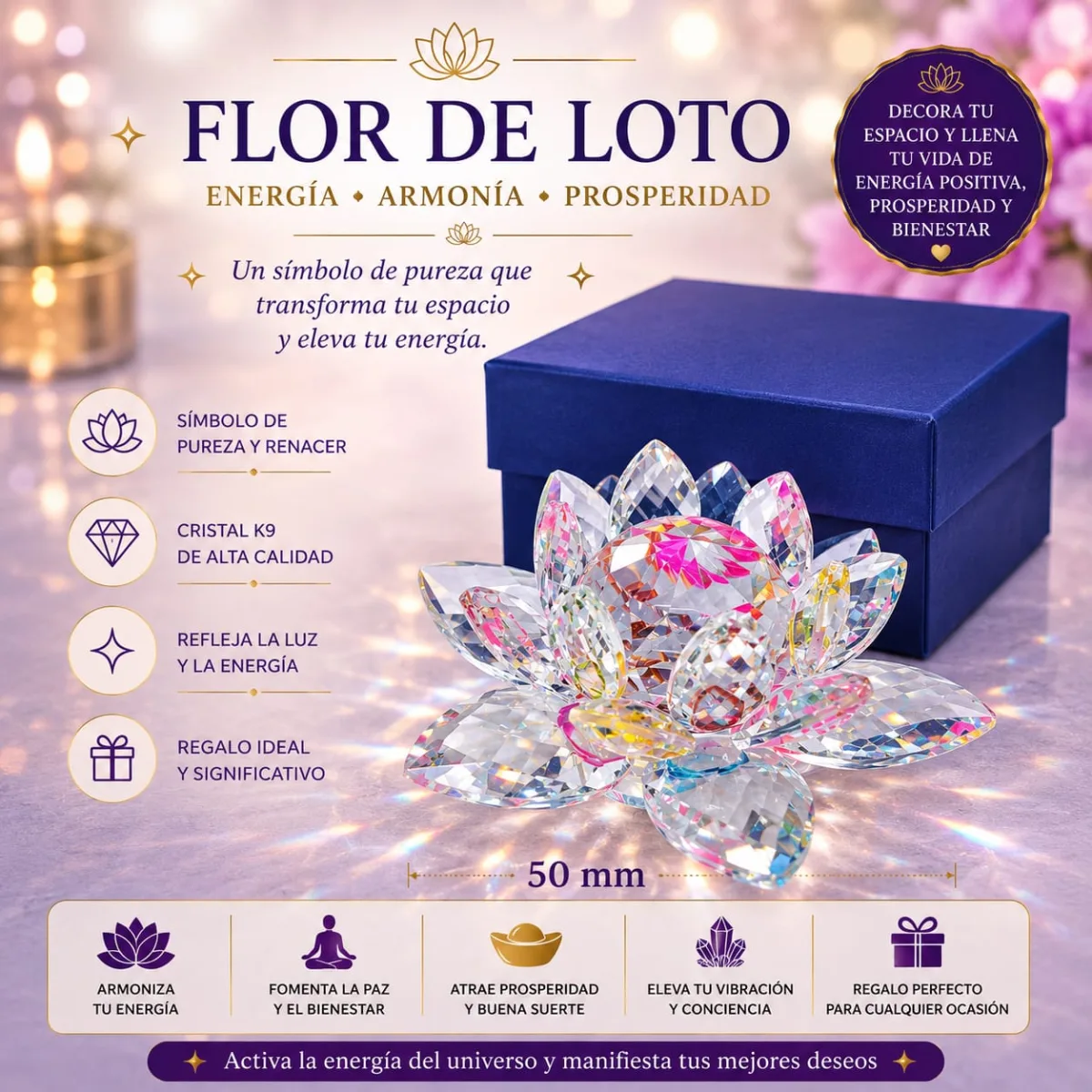 Flor de Loto - Multicolor