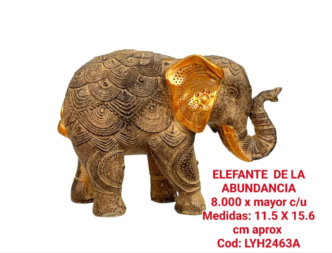 Estatua Elefante de la Abundancia