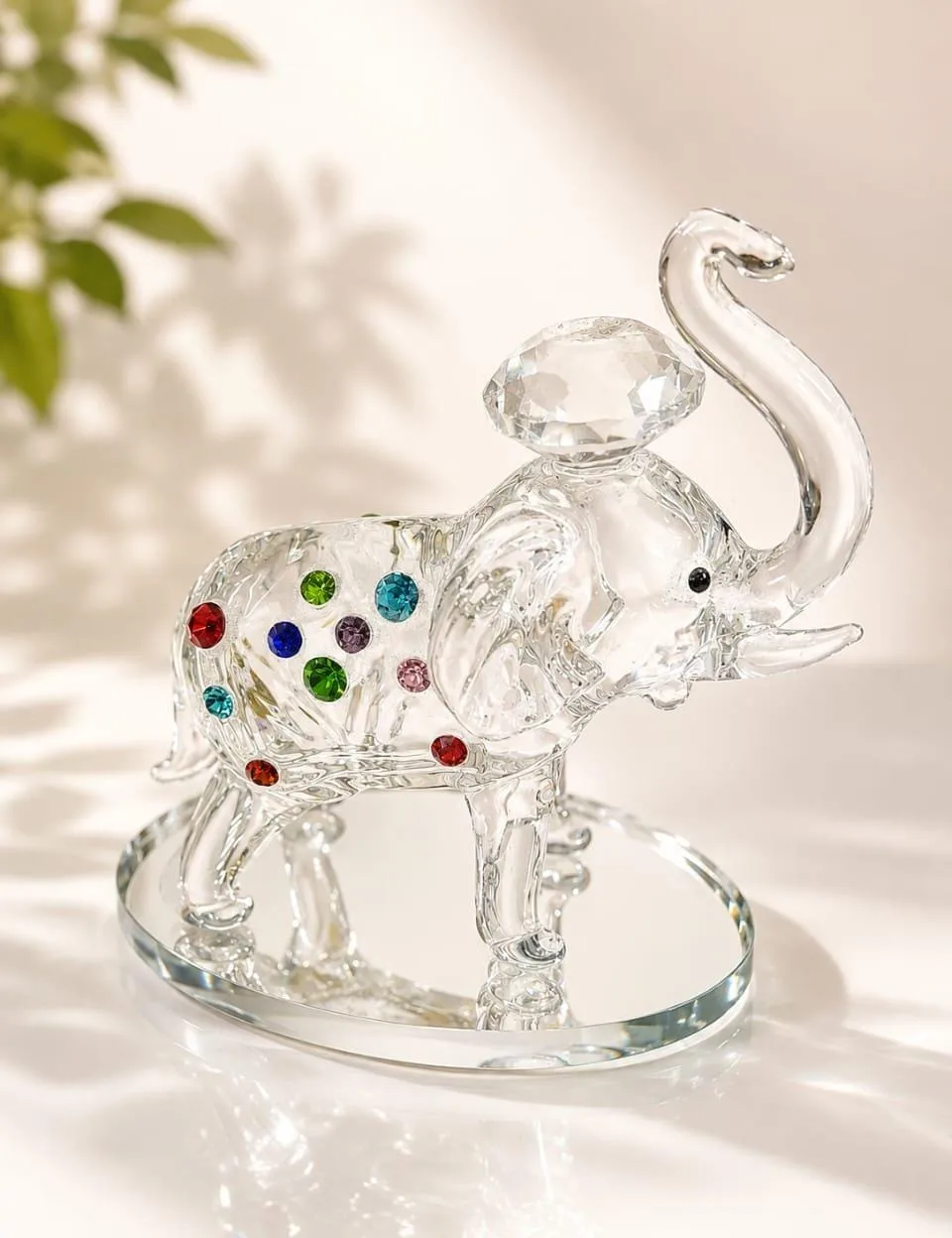 Elefante de Cristal 10.5 cm