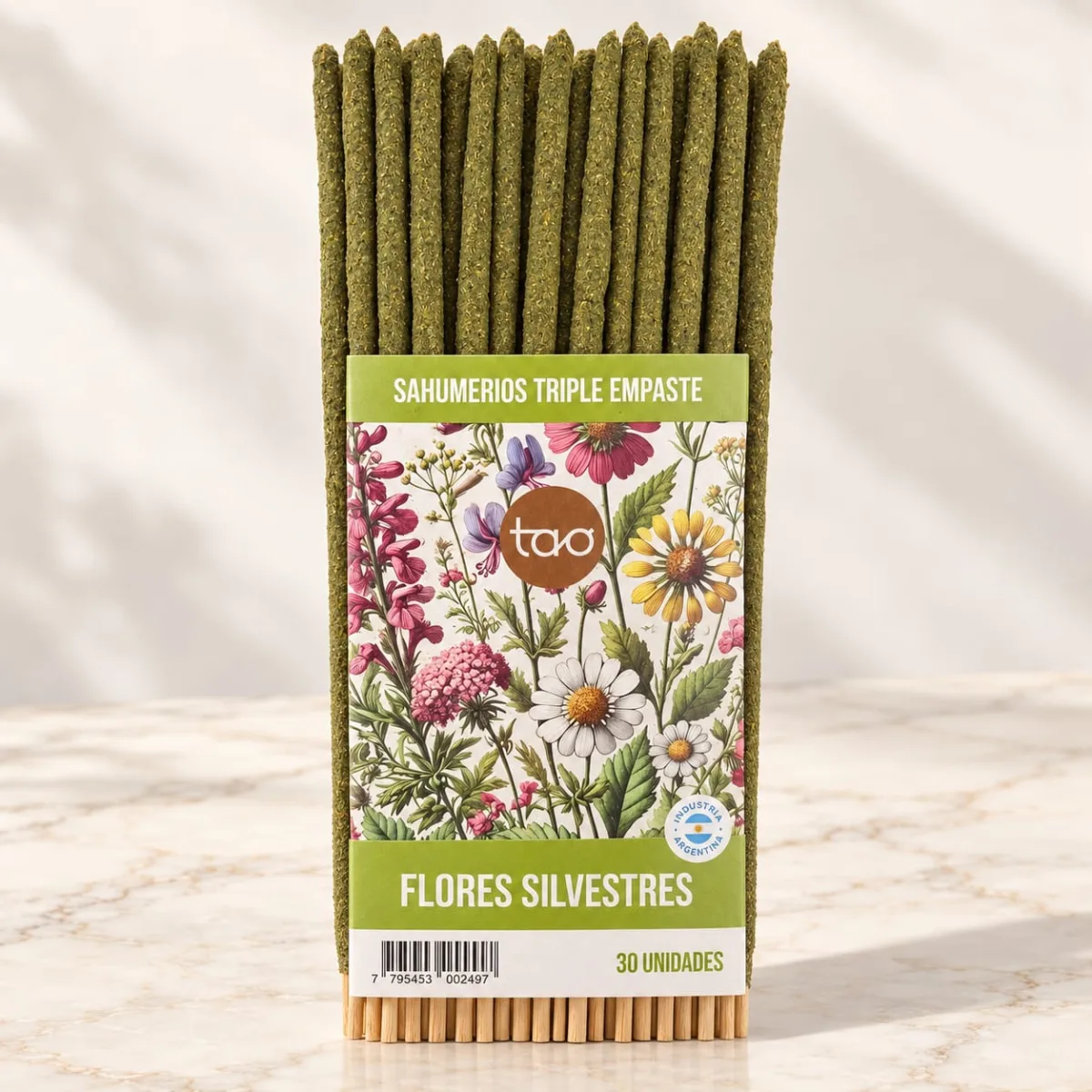 Incienso de Madre Sahumerio Triple Empaste Flores Silvestres