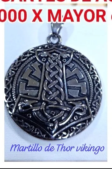 Colgante de Acero - Martillo de Thor vikingo