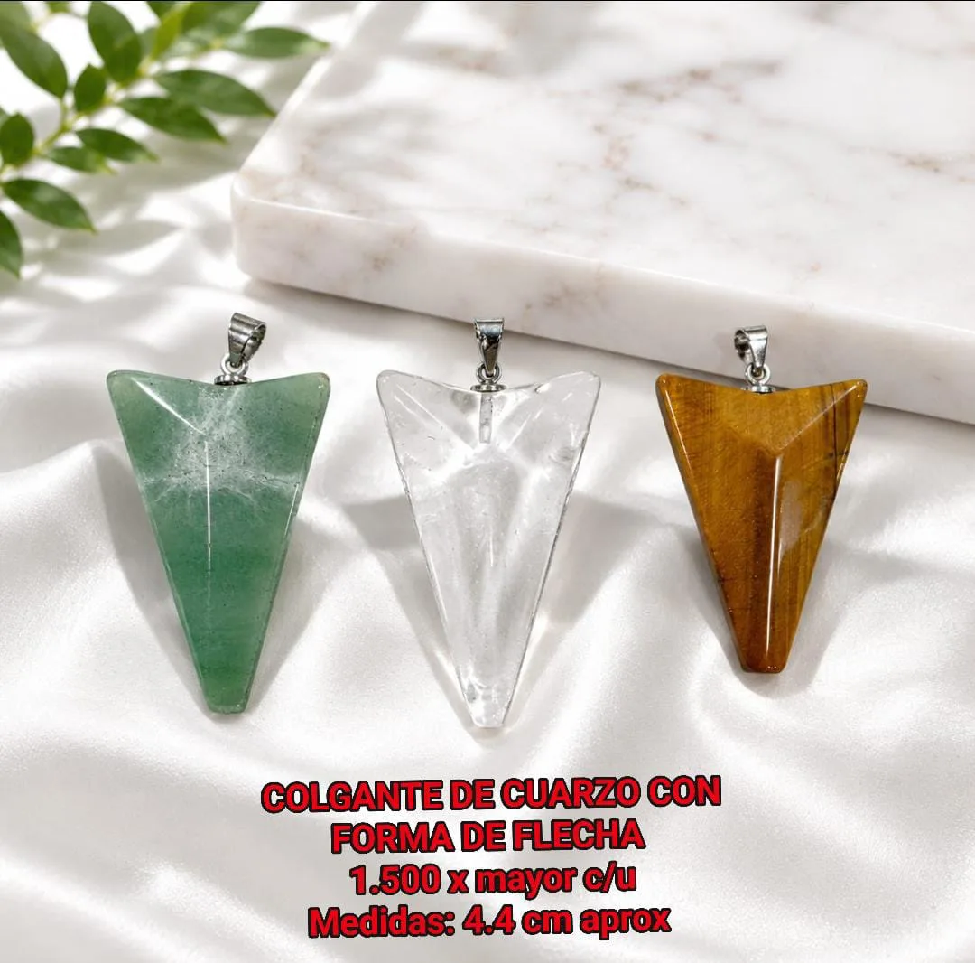 Colgantes con forma de flecha