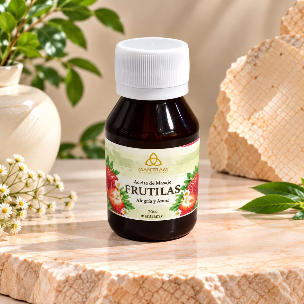 Aceite de Masaje Frutillas 70 cc
