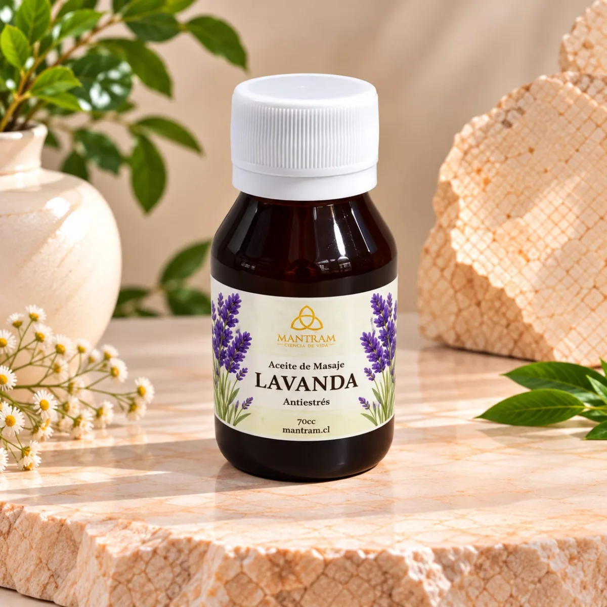 Aceite de Masaje Lavanda 70 cc