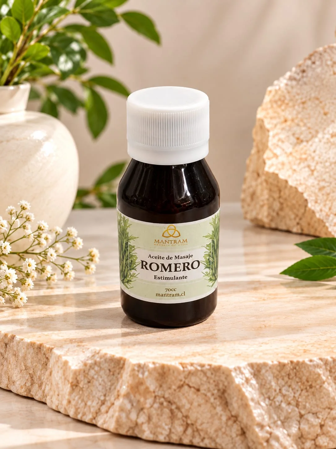 Aceite de Masaje Romero 70 cc