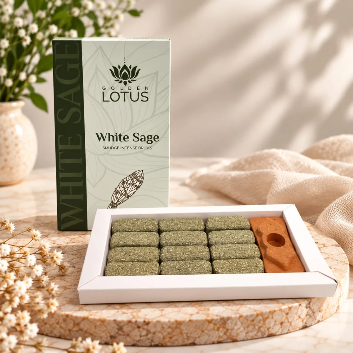 Incienso Lotus White Sage