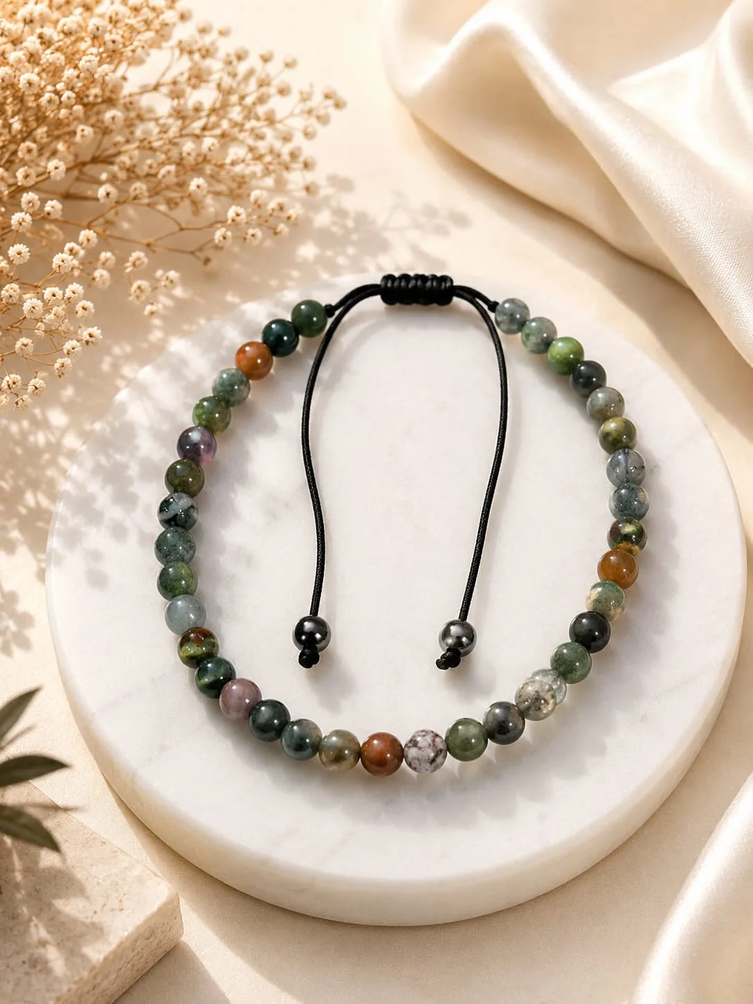 Pulsera de Ónix Blanco