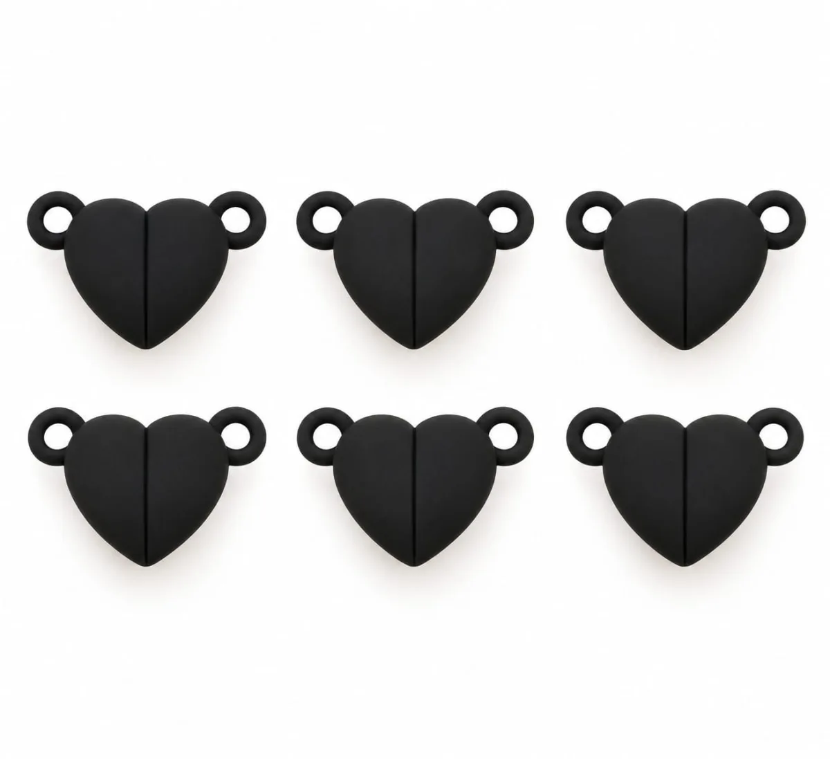 Cierre Magnético Corazón Negro