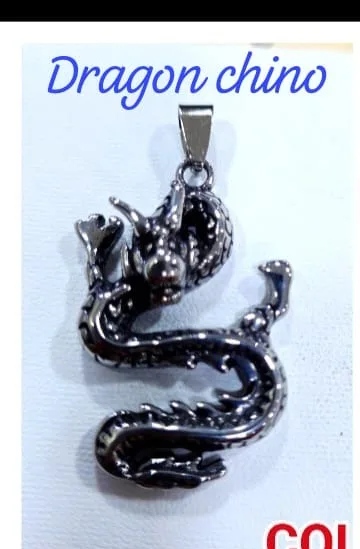 Colgante de Acero - Dragon chino