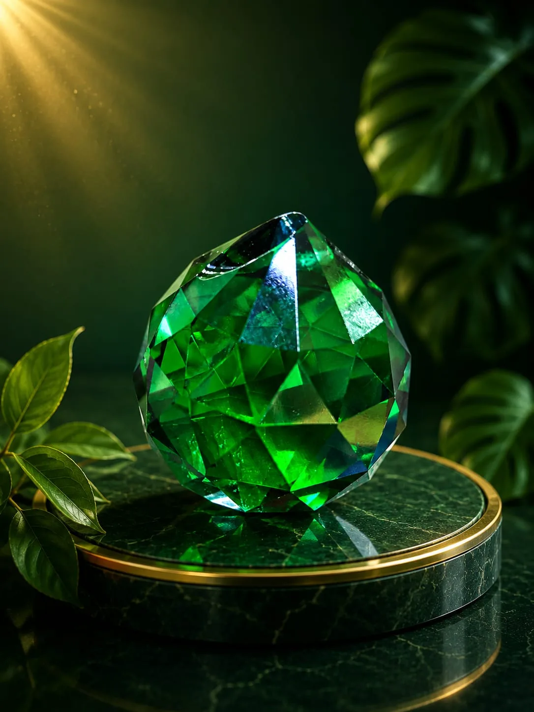 Prisma de Vidrio 50 mm - Verde