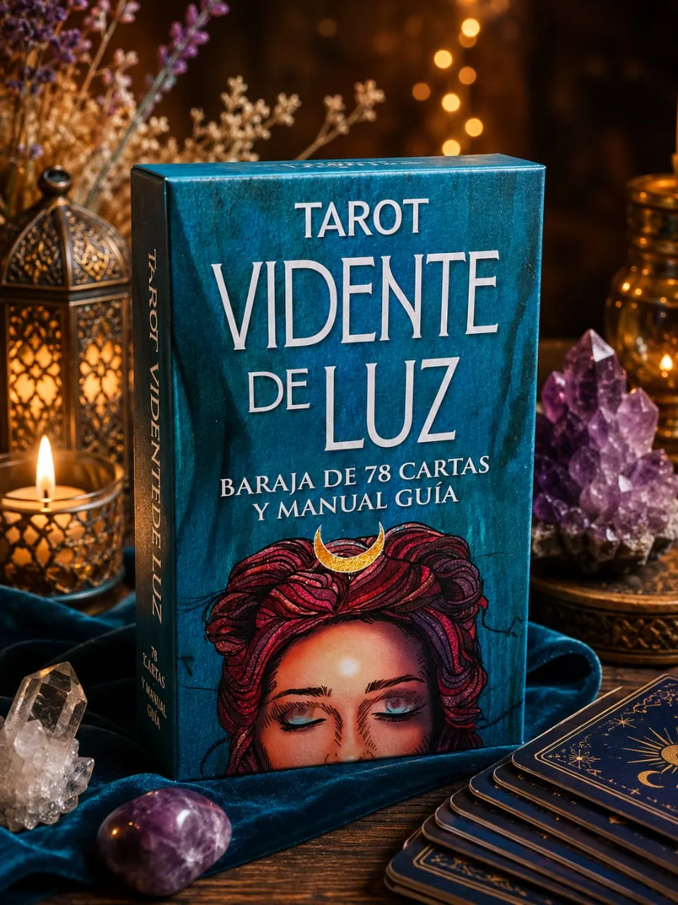 Tarot Vidente De Luz Baraja De 78 Cartas Con Manual Guía