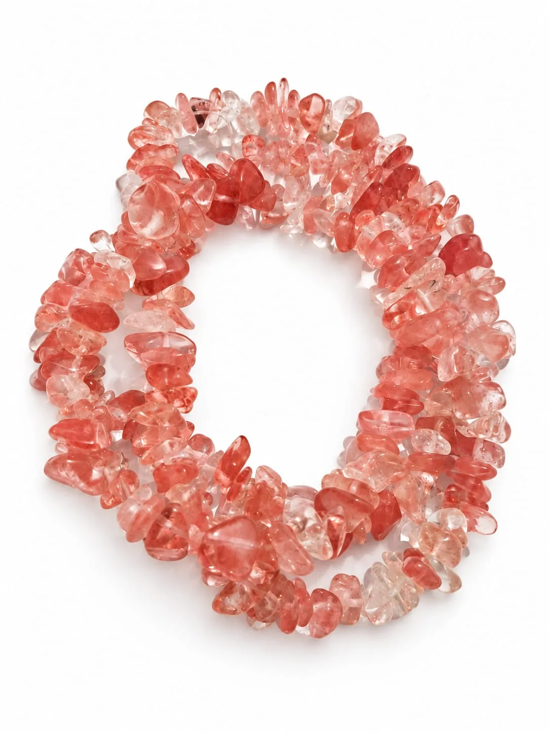 Hebra de Chips Grandes Cuarzo Cherry 39 cm
