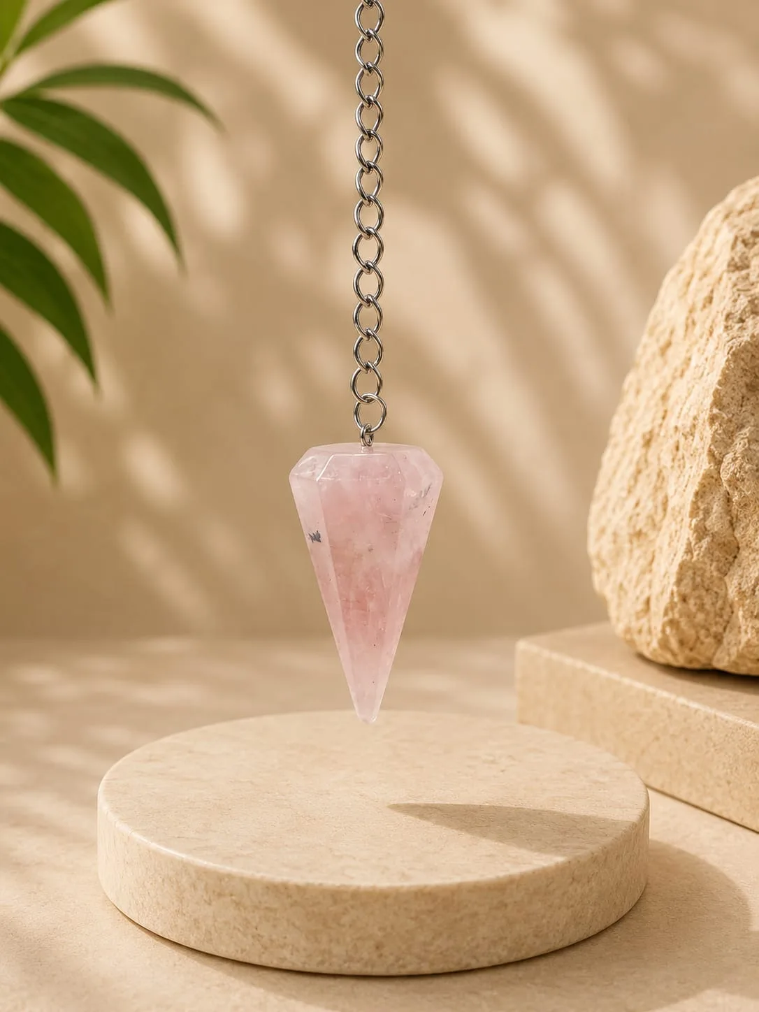 Péndulo Cuarzo Cristal