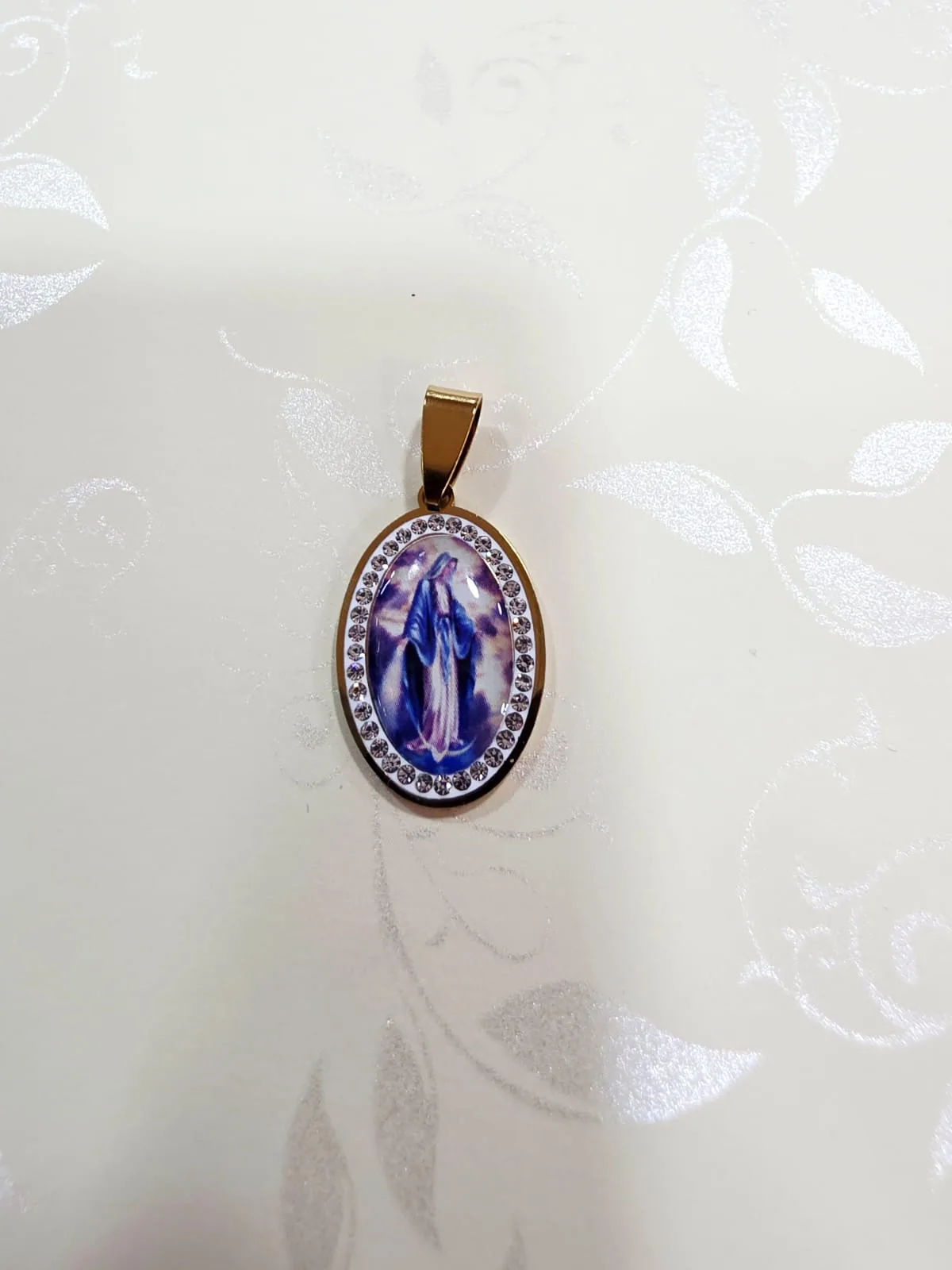 Dije de Acero Virgen de los Rayos