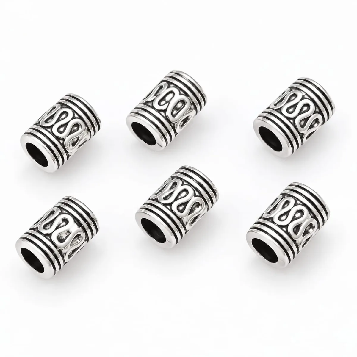 Separador Metálico Cilindro Ondas 6mm