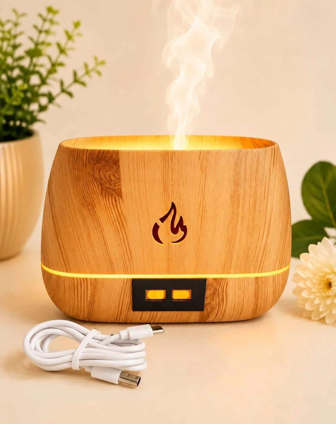 Difusor Humidificador Electronico – Madera
