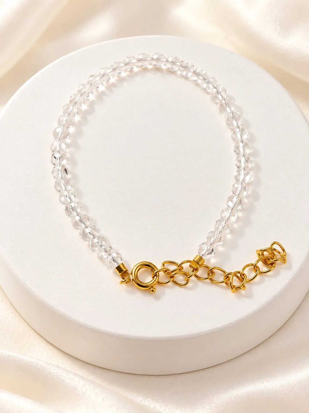 Pulsera Microondas Cuarzo Cristal 3 mm