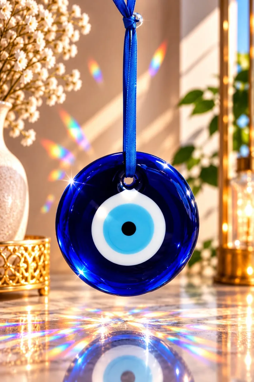 Ojo Turco de Vidrio Mediano