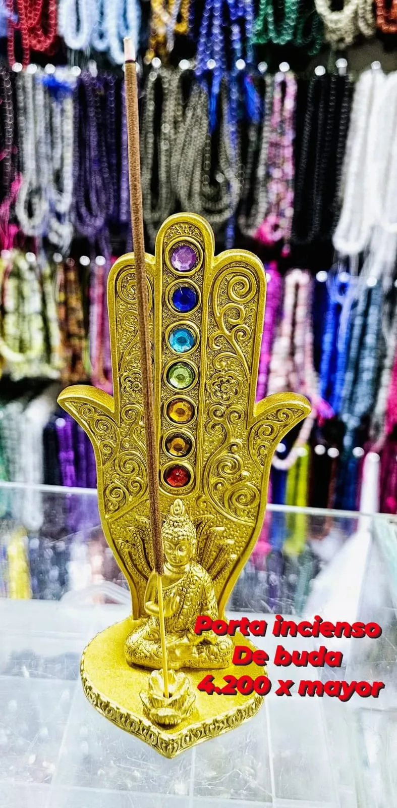 Portaincienso Buda 7 Chakras