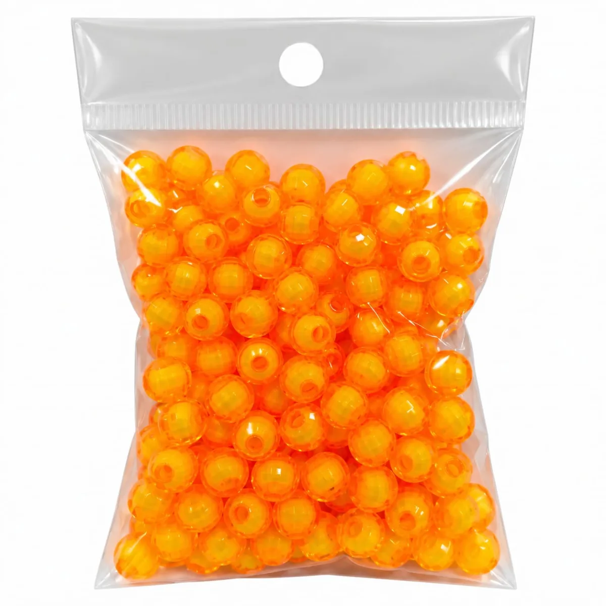 Cuentas Acrílicas Naranja