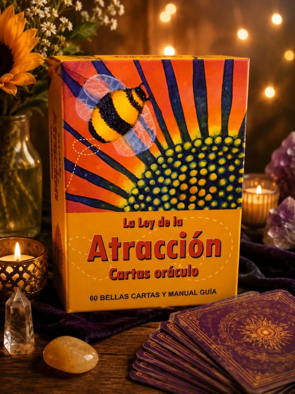 Oráculo La Ley De La Atracción Manual Y 60 Cartas Guía